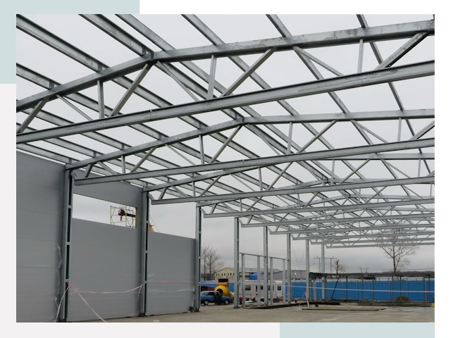 Строительство складов в Волхов от 628 руб. за м²