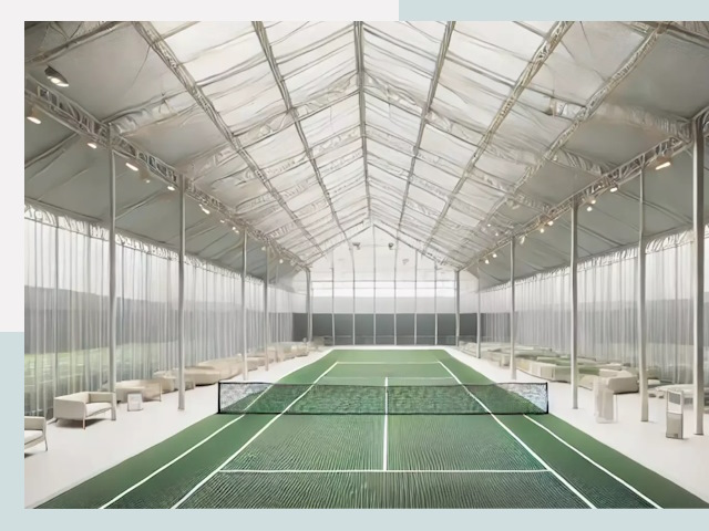 Строительство теннисных кортов в Волхове