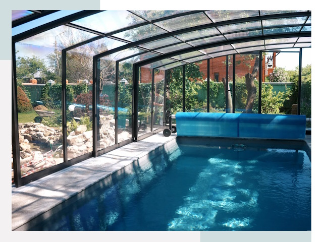 Строительство крытых бассейнов от СтальСтрой-Влх - цена от 628 руб.