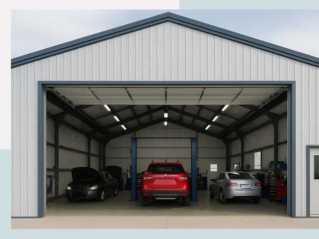 Ангары из сэндвич панелей от 628 руб. в Волхов