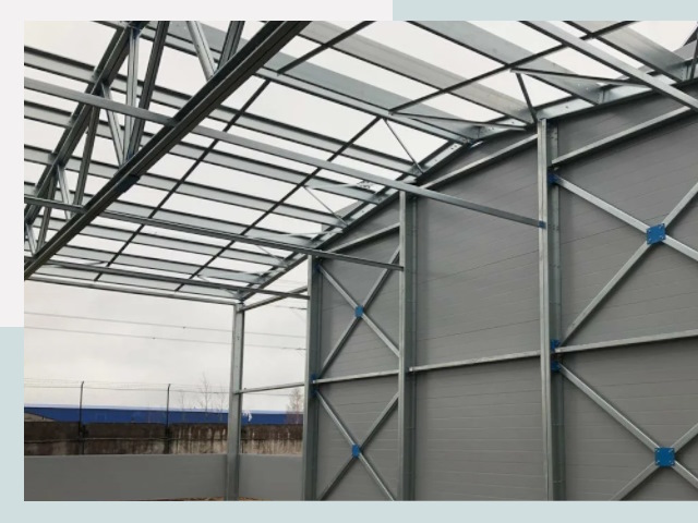 Каркасные ангары от СтальСтрой-Влх по цене от 628 руб.