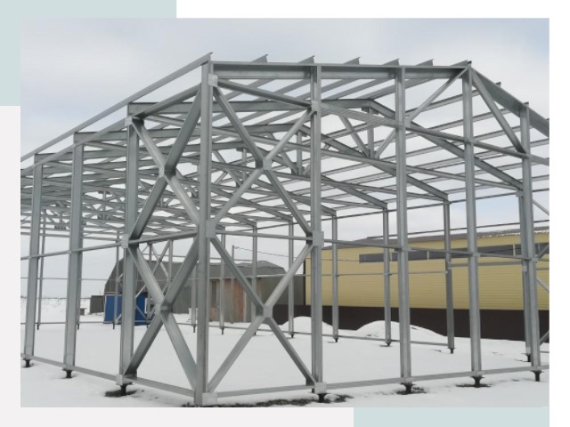 Каркасные ангары в Волхове