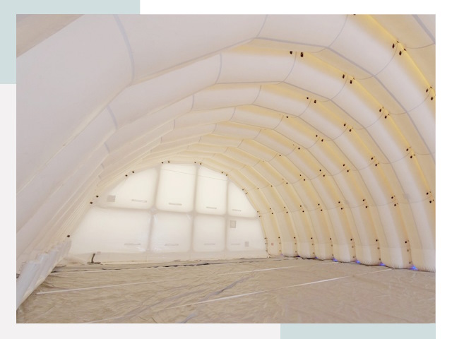 Пневмокаркасные ангары в Волхове