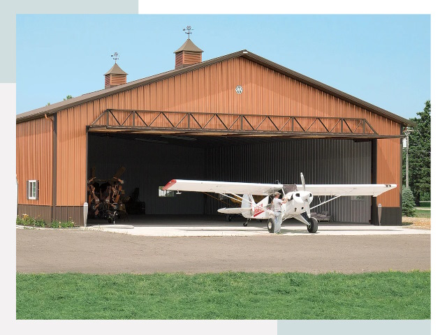 Ангары для самолетов в Волхове