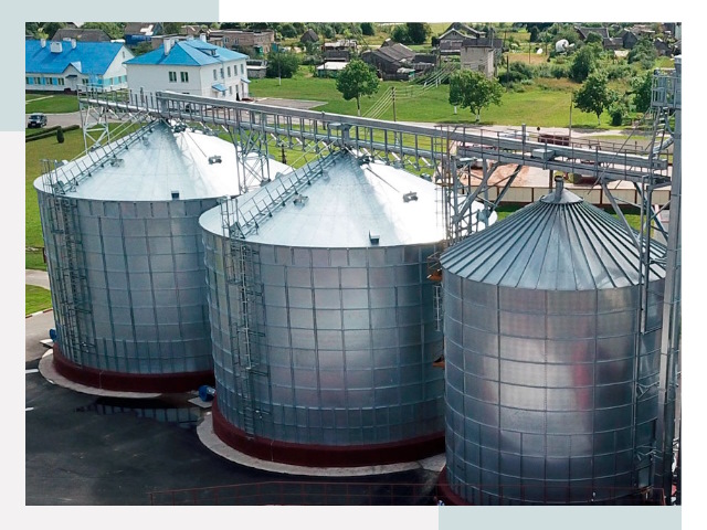 Металлические силосы в Волхове