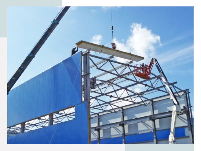 Монтаж сэндвич-панелей в Волхове