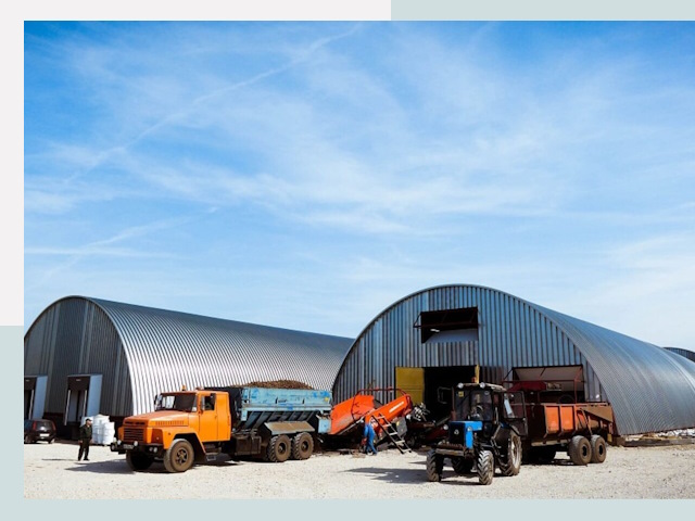 Ангары для спецтехники в Волхове